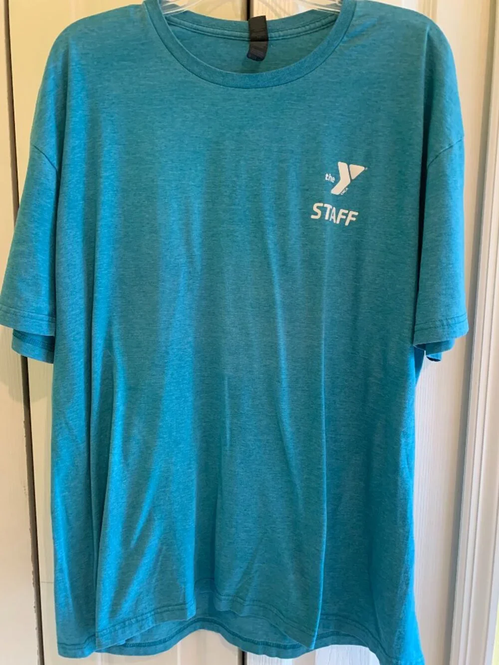 YMCA Teal/Blue Staff T-Shirt Size 2XL